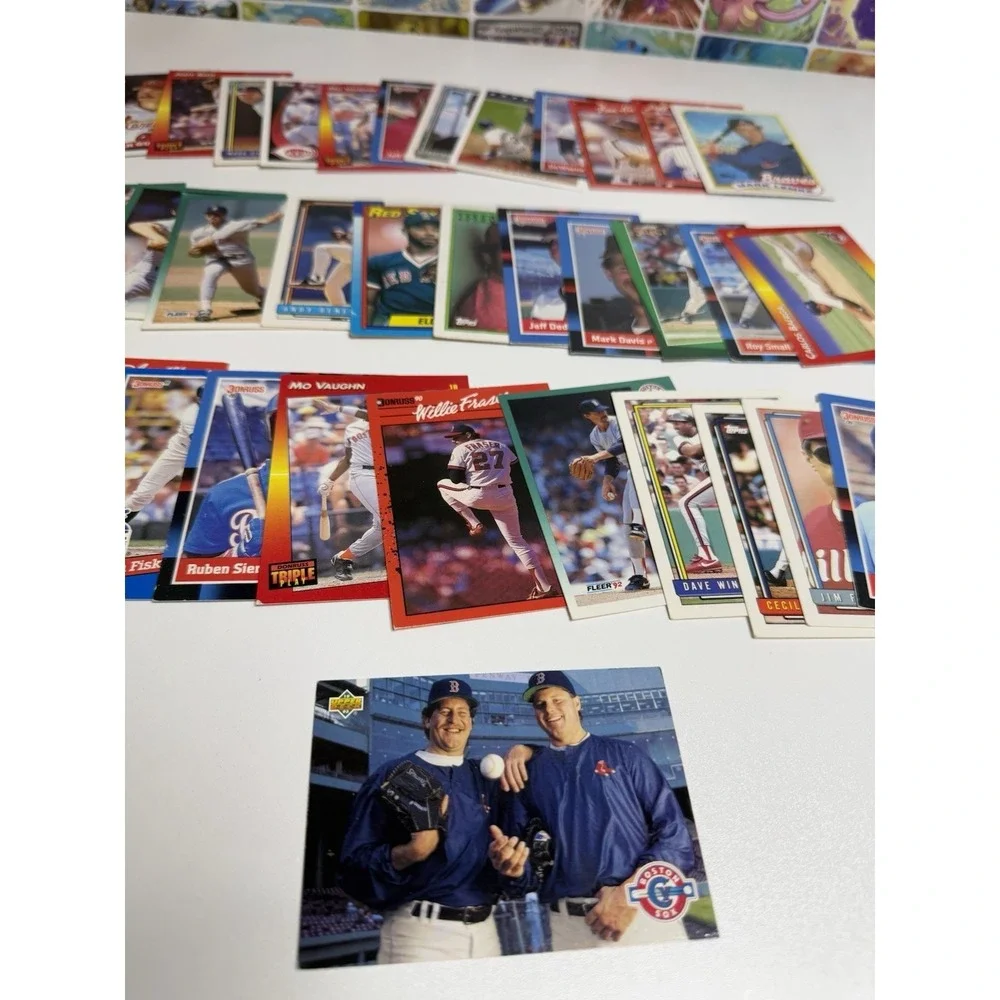 Vintage 80s 90s Baseball Cards Lot of 35 MLB‎ Players